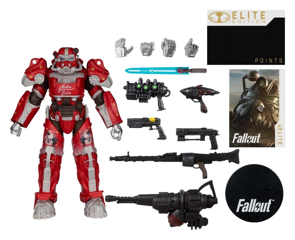 Fallout McFarlane Elite Edition Actionfigur Fallout 76 Nuka Cola T-60 (Gold Label) 19 cm