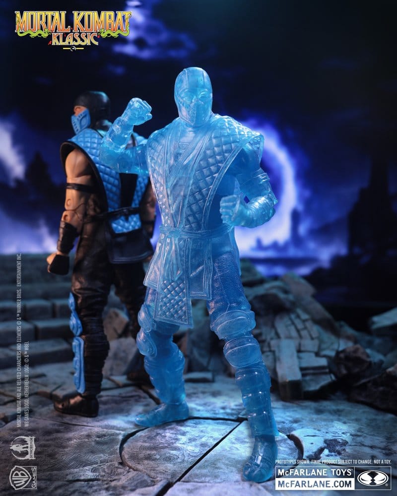 Mortal Kombat Klassic Actionfigur Sub-Zero (Ice Clone) 18 cm