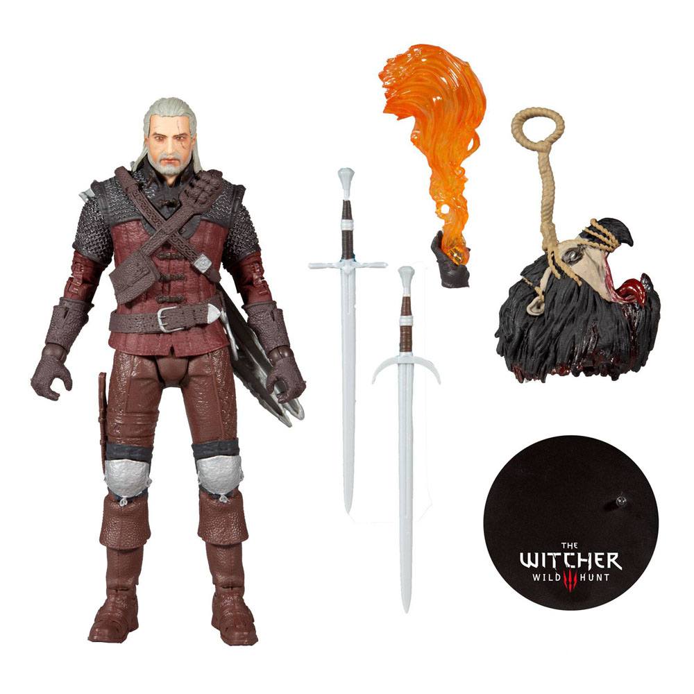The Witcher 3: Wild Hunt Actionfigur Geralt of Rivia (Wolf Armor) 18 cm