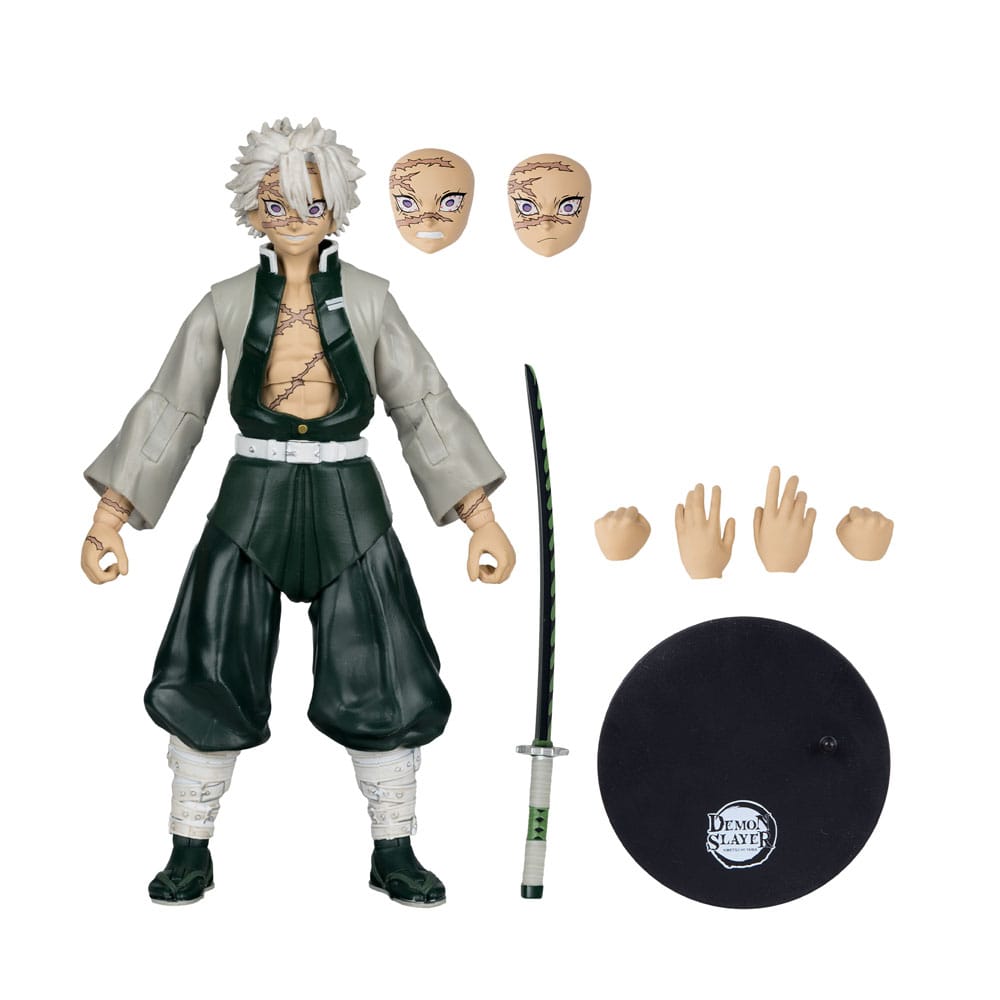 Demon Slayer Actionfigur Sanemi Shinazugawa 17 cm