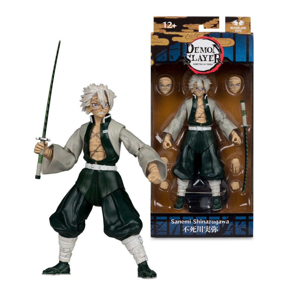 Demon Slayer Actionfigur Sanemi Shinazugawa 17 cm