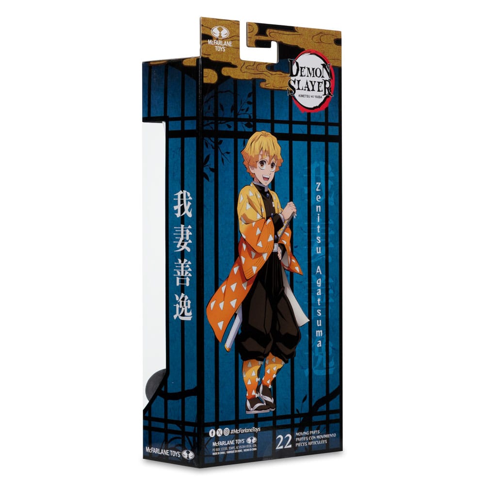 Demon Slayer Actionfigur Zenitsu Agatsuma Plantinum Edition 15 cm