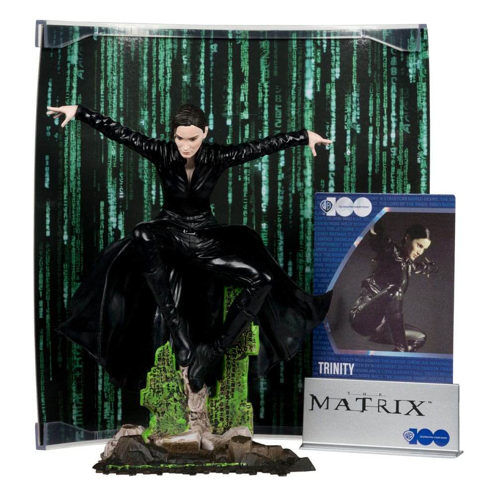 Matrix Movie Maniacs Actionfigur Trinity 15 cm