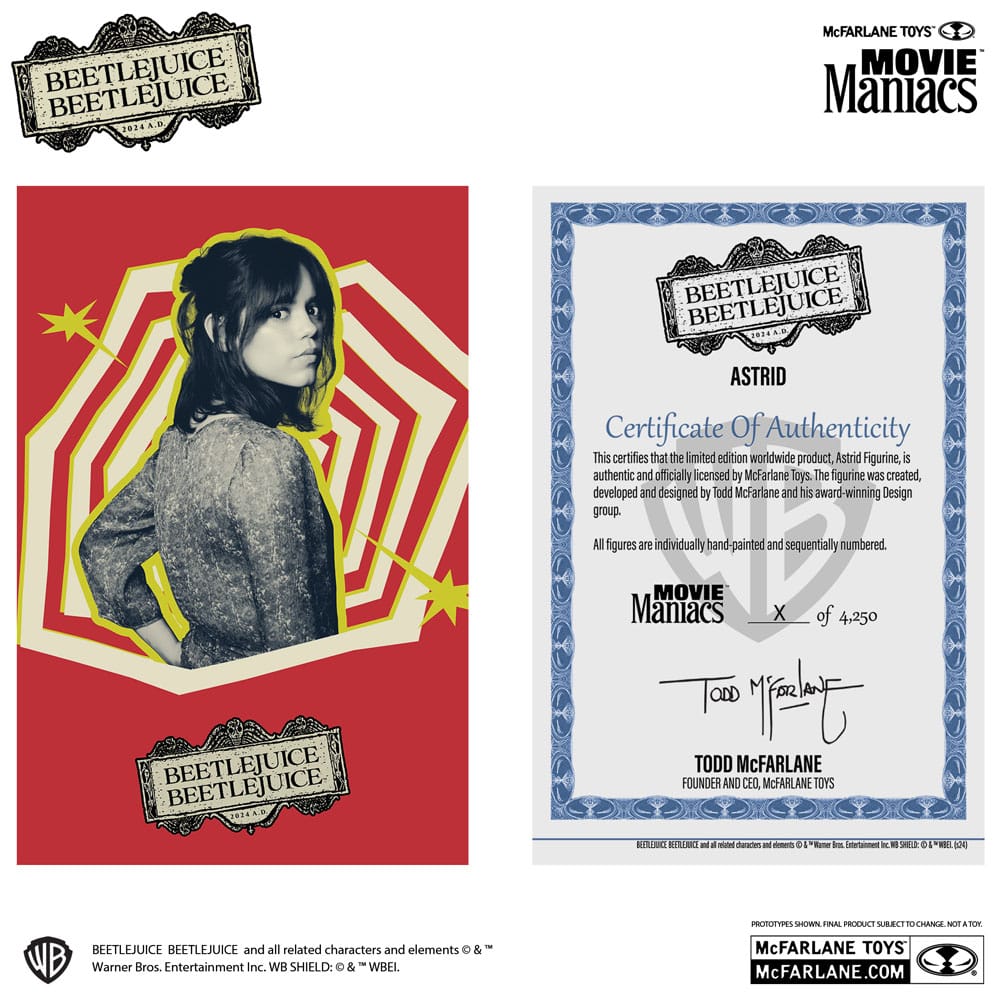 Beetlejuice Movie Maniacs PVC Statuen Sortiment (6)