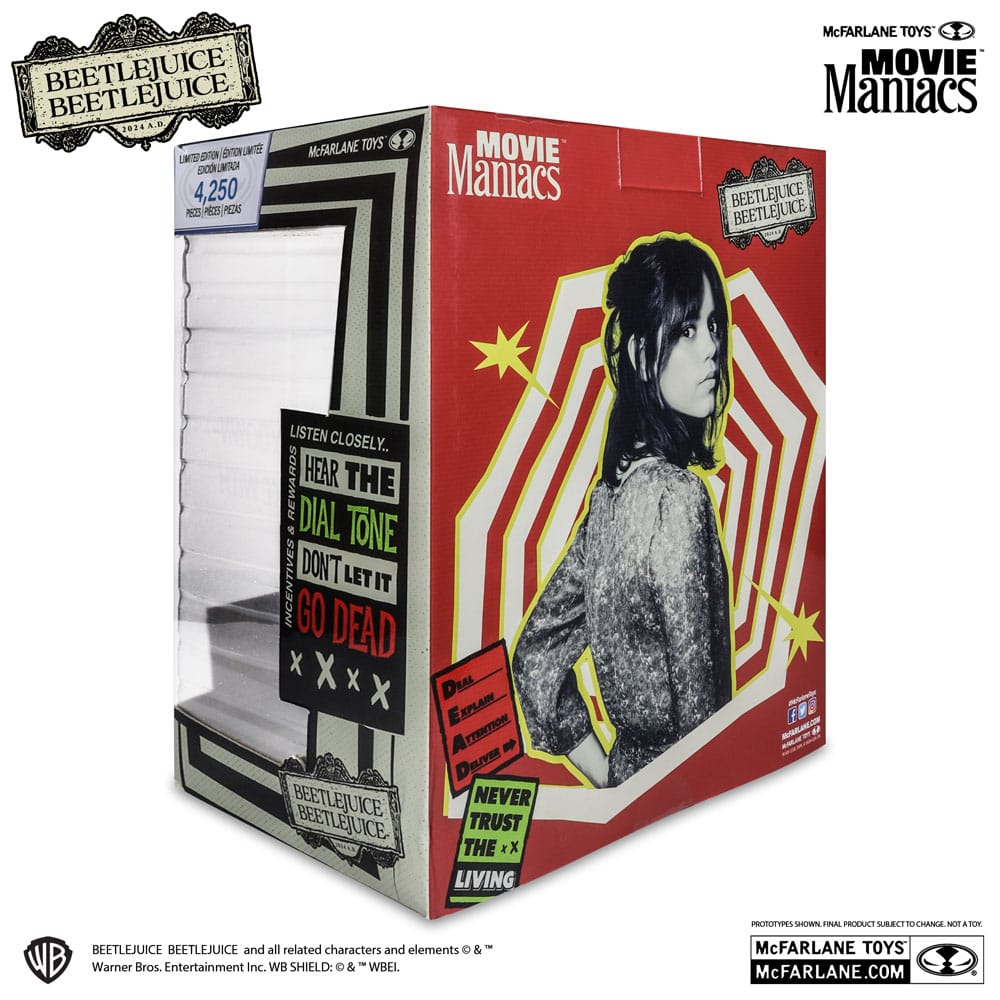 Beetlejuice Movie Maniacs PVC Statuen Sortiment (6)