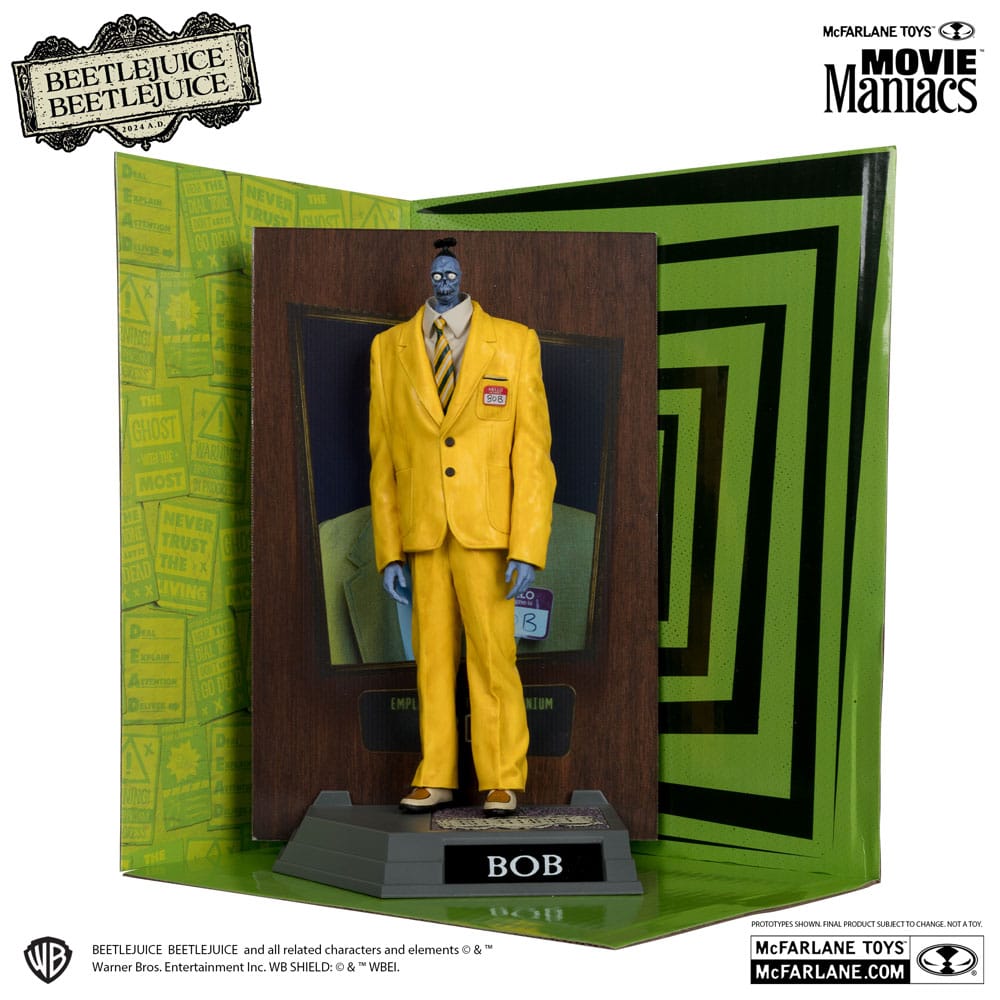 Beetlejuice Movie Maniacs PVC Statuen Sortiment (6)