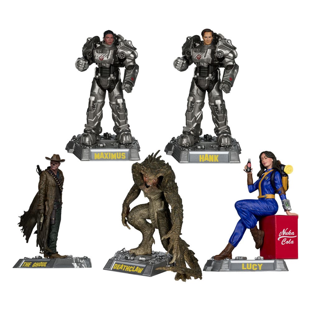 Fallout Movie Maniacs PVC Statuen Wave 3 Sortiment (6)