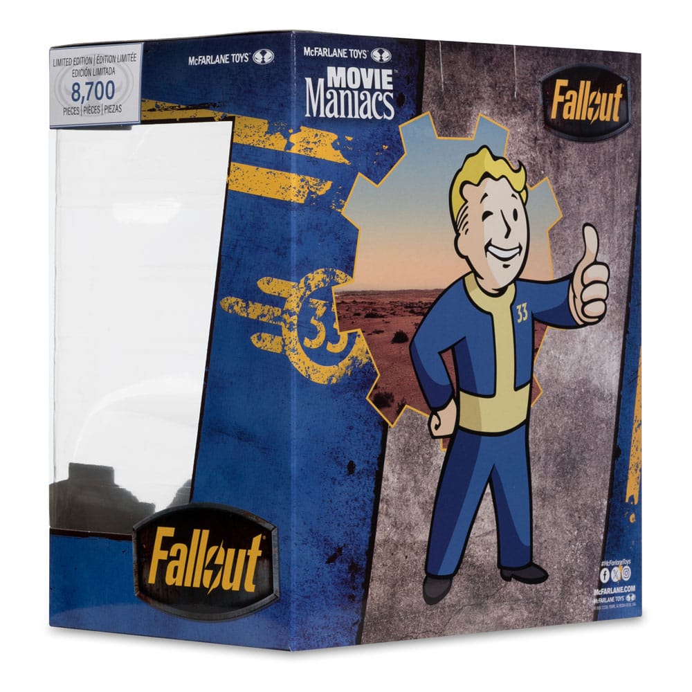 Fallout Movie Maniacs Actionfigur Vault Boy Version 1 14 cm