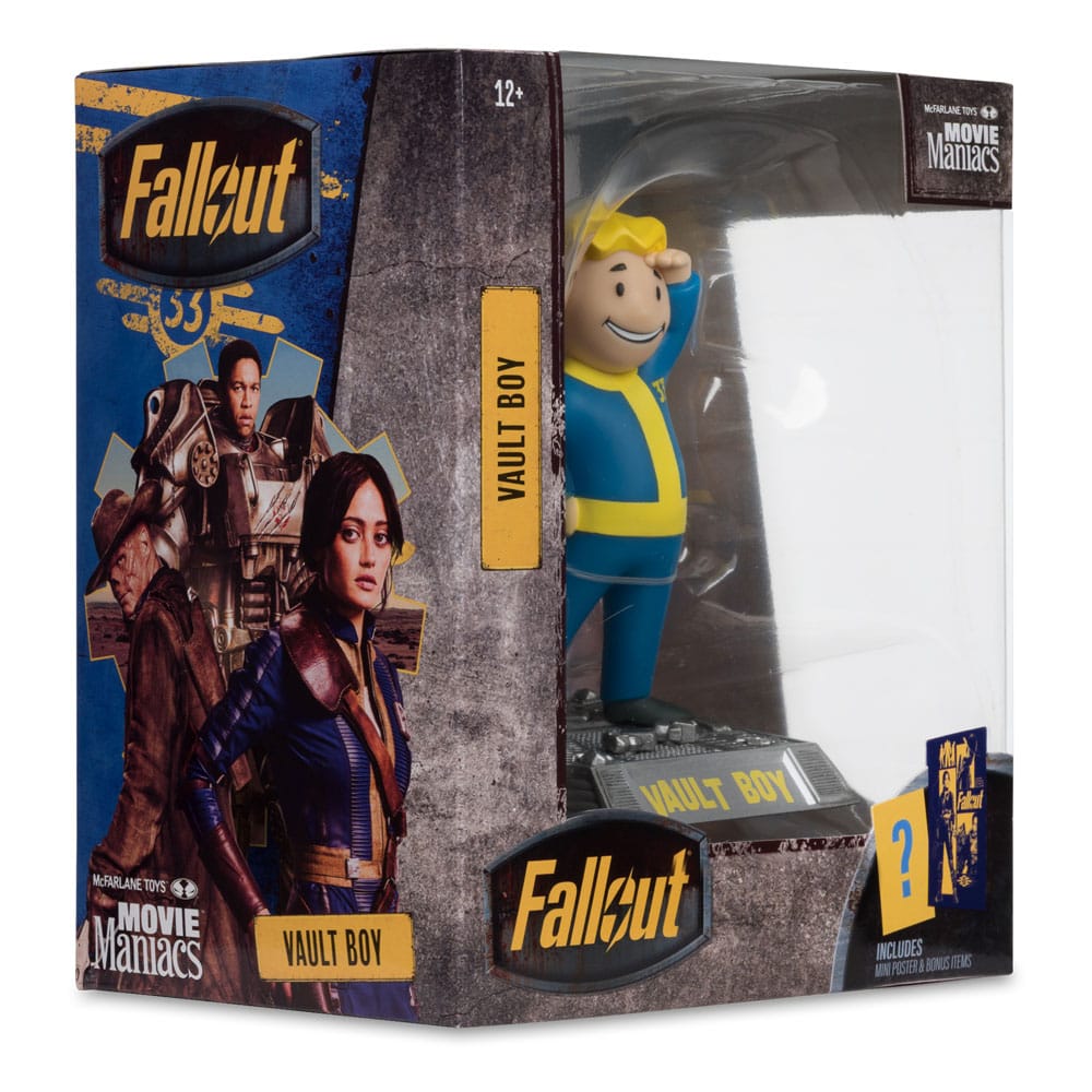 Fallout Movie Maniacs Actionfigur Vault Boy Version 3 14 cm