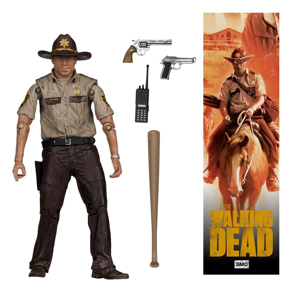 The Walking Dead Actionfigur Rick Grimes (Season 1) 13 cm