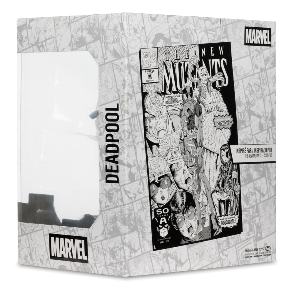 Marvel Collection PVC Statue 1/10 Deadpool (The New Mutants #98) (Line Art) (Gold Label) 17 cm