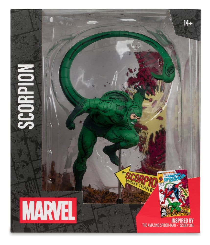 Marvel Collection PVC Figur 1/10 Scorpion (The Amazing Spider-Man #318) 17 cm