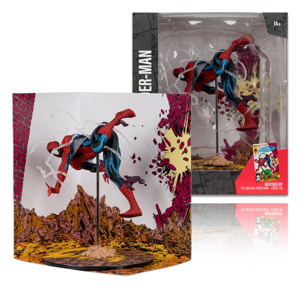 Marvel Collection PVC Figur 1/10 Spider-Man (The Amazing Spider-Man #318) 17 cm