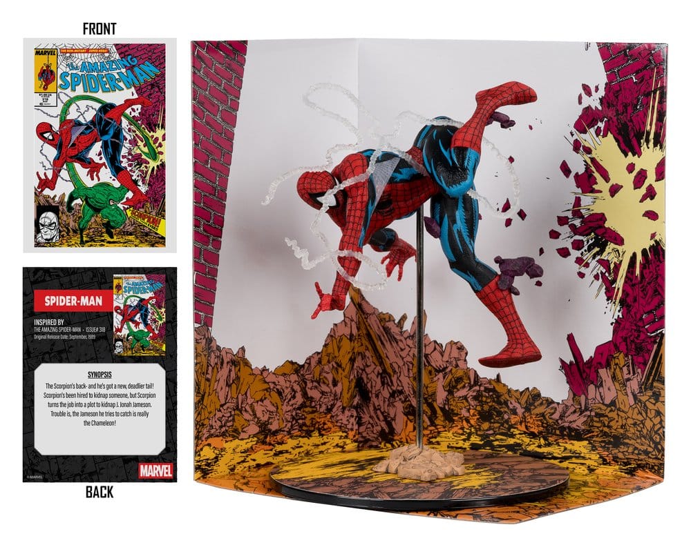 Marvel Collection PVC Figur 1/10 Spider-Man (The Amazing Spider-Man #318) 17 cm