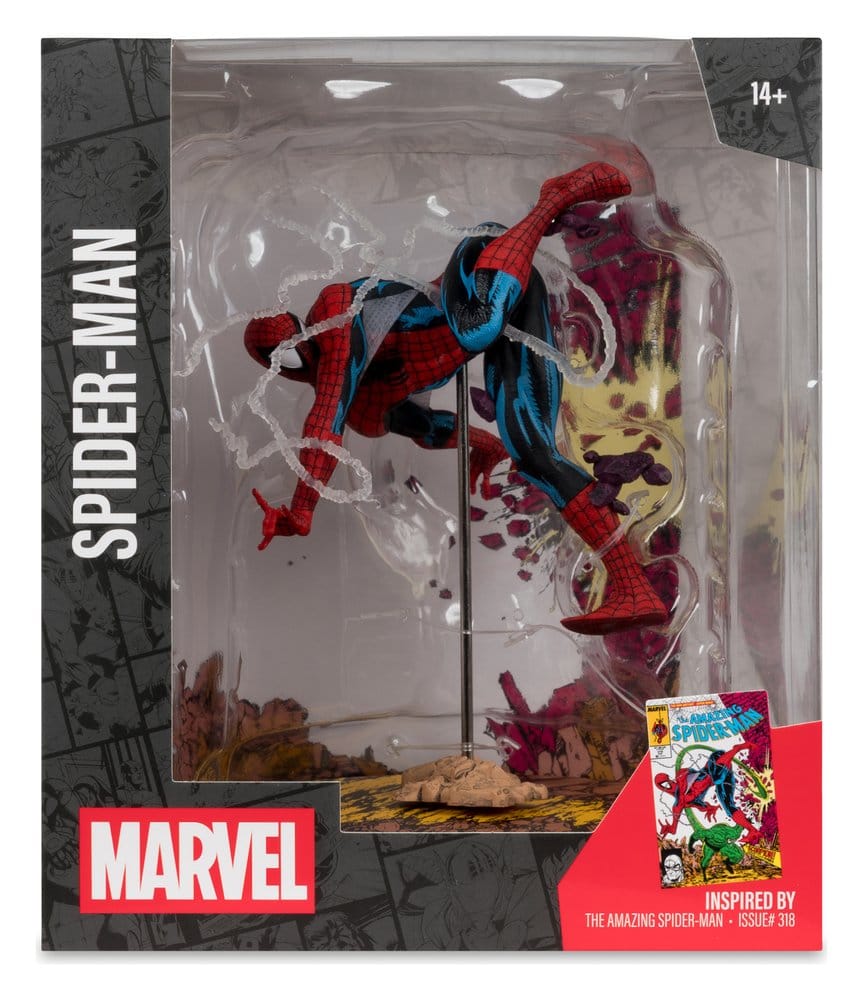 Marvel Collection PVC Figur 1/10 Spider-Man (The Amazing Spider-Man #318) 17 cm