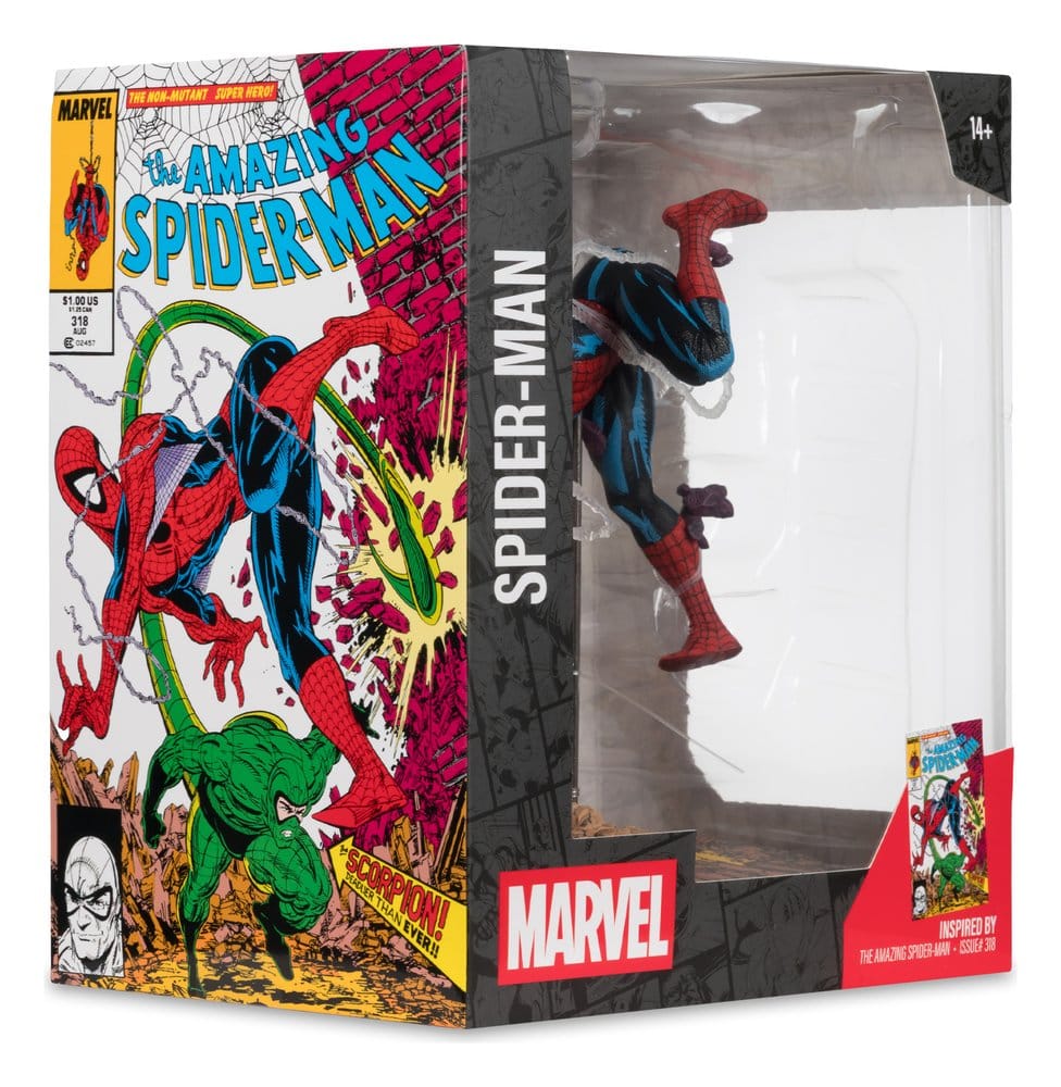 Marvel Collection PVC Figur 1/10 Spider-Man (The Amazing Spider-Man #318) 17 cm