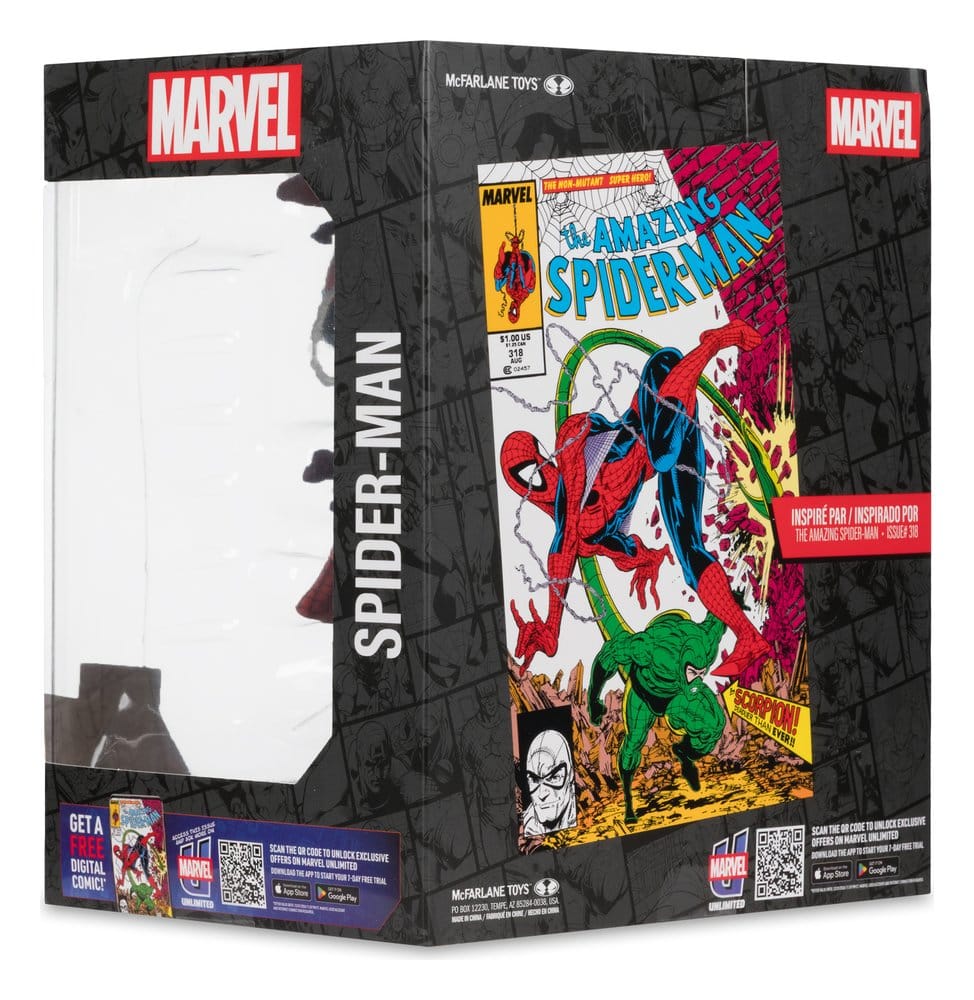 Marvel Collection PVC Figur 1/10 Spider-Man (The Amazing Spider-Man #318) 17 cm