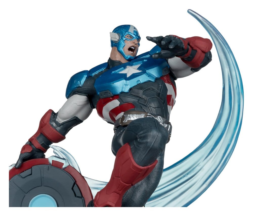 Marvel Rivals Collection 1/10 Actionfigur Captain America 20 cm 