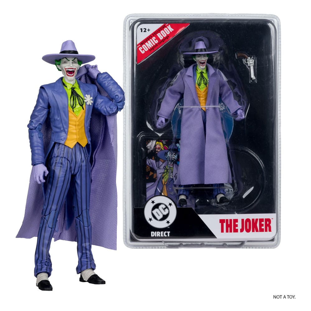 DC Direct Page Punchers Actionfigur The Joker (Crisis on Infinite Earths) 18 cm