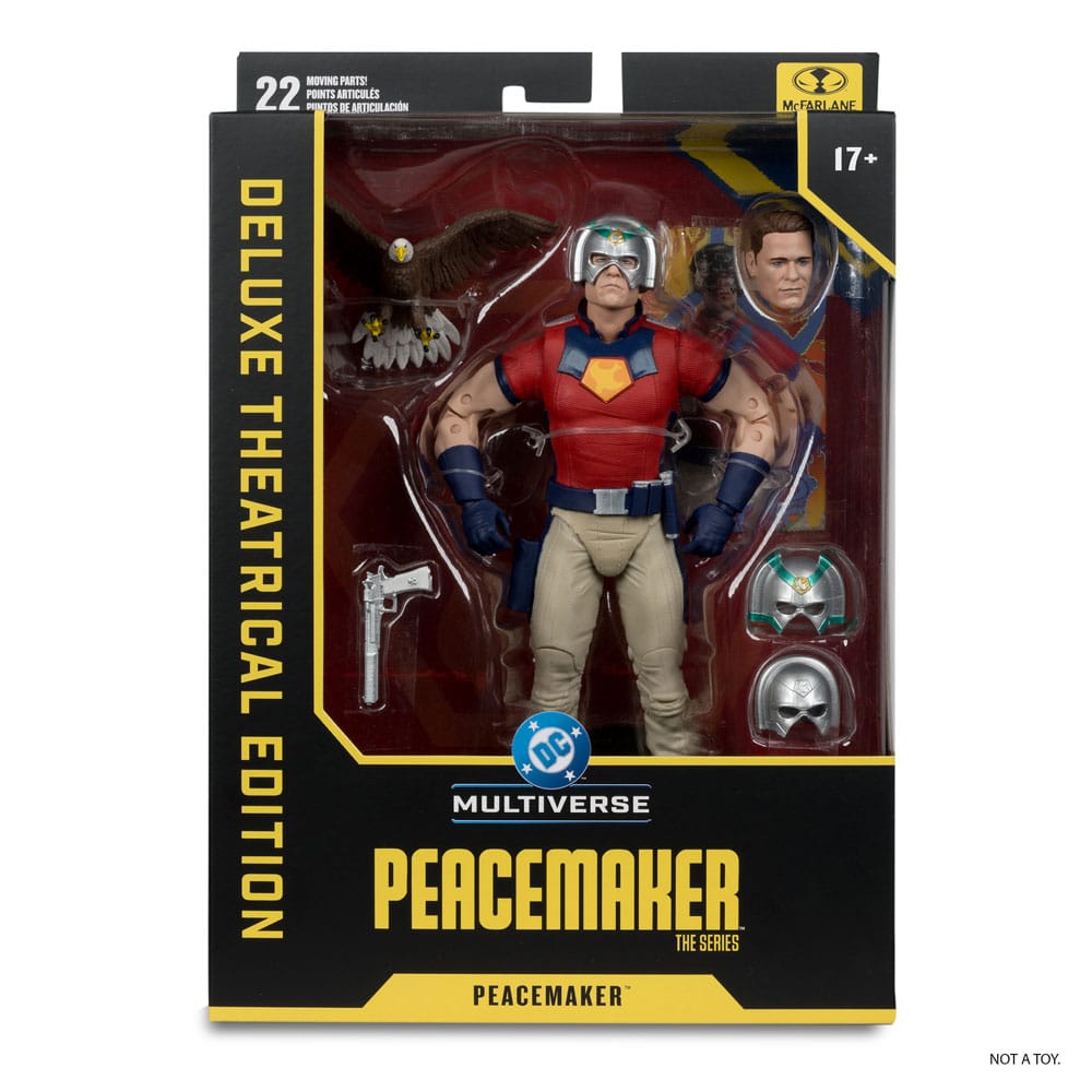 Batmans Rückkehr DC Mulitverse DC Theatrical Deluxe Edition Actionfigur Peacemaker 19 cm