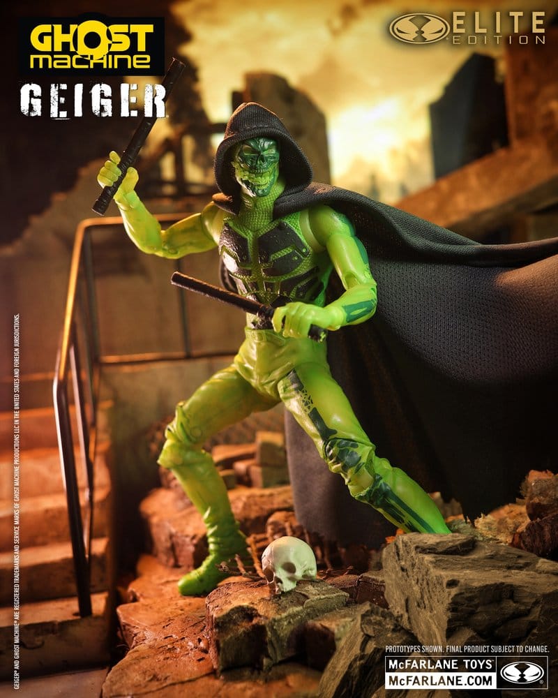 Ghost Machine McFarlane Elite Edition Deluxe Actionfigur Geiger 18 cm