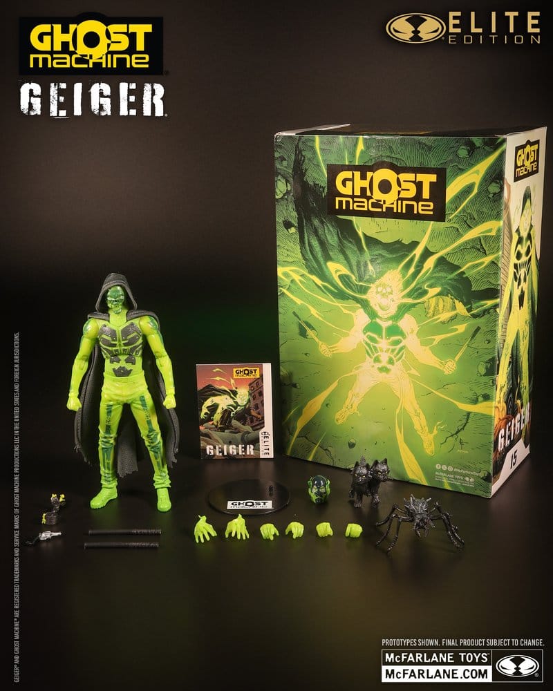 Ghost Machine McFarlane Elite Edition Deluxe Actionfigur Geiger 18 cm