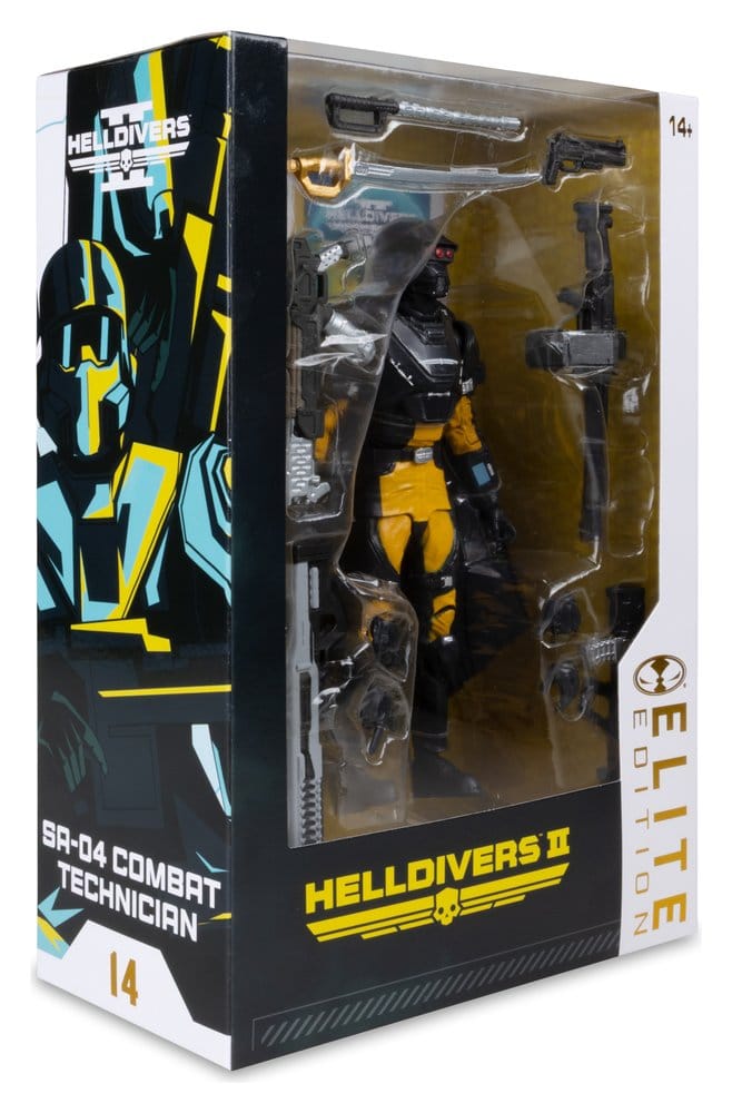 Helldivers 2 Elite Edition Actionfigur SA-04 Combat Technician 18 cm