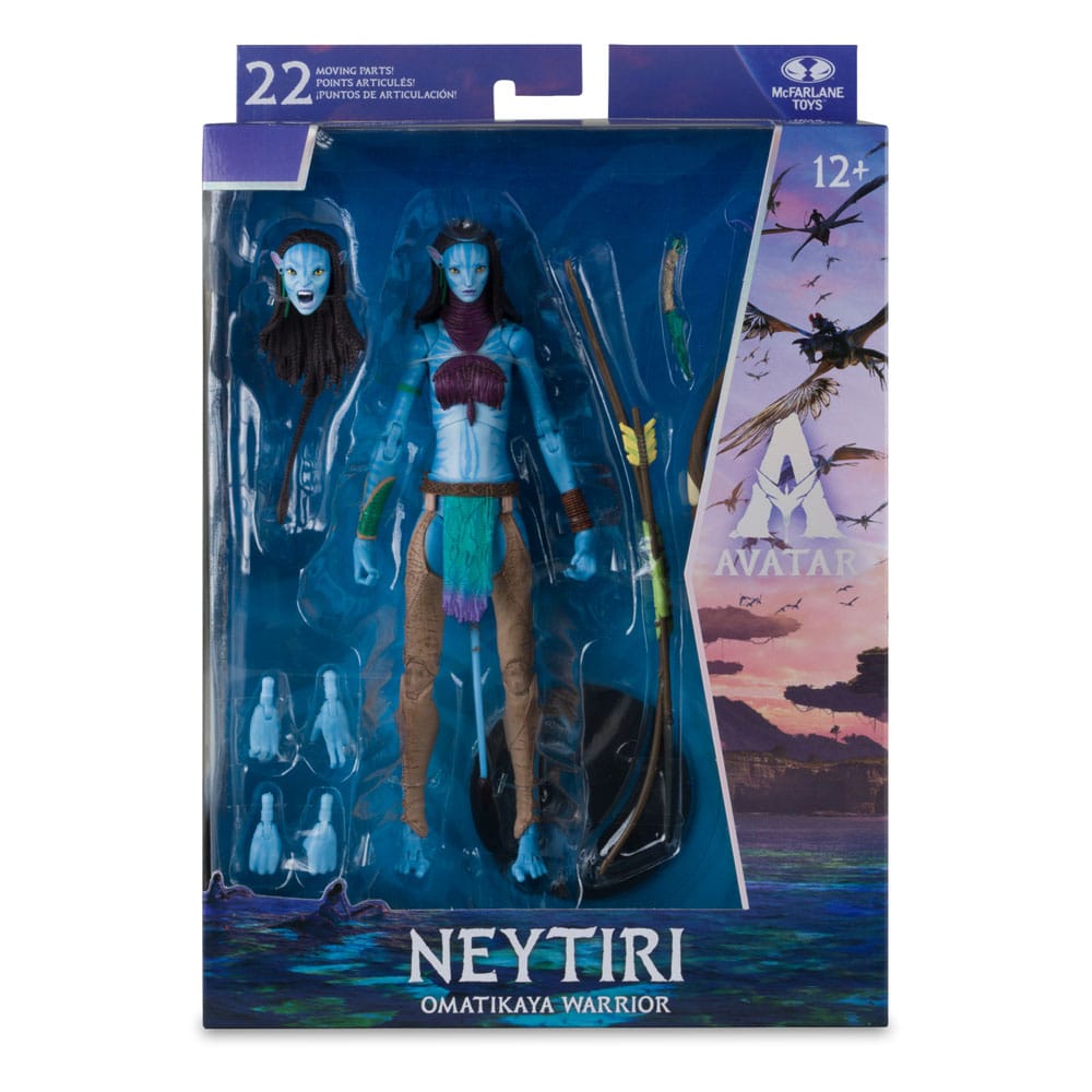  Avatar: Fire and Ash Actionfigur Neytiri (Omatikaya Warrior) 18 cm