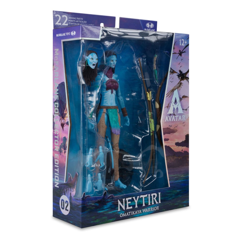  Avatar: Fire and Ash Actionfigur Neytiri (Omatikaya Warrior) 18 cm
