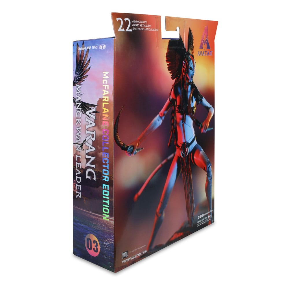  Avatar: Fire and Ash Actionfigur Varang (Mangkwan Leader) 18 cm