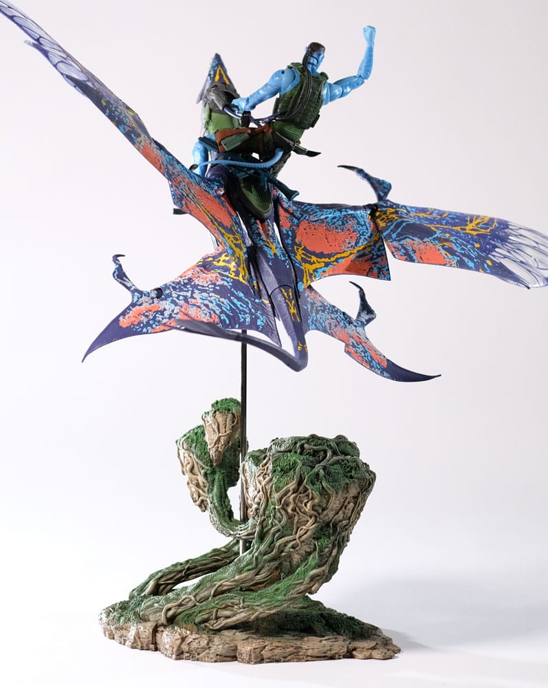 Avatar: The Way of Water Actionfigur Recom Quaritch & RDA Banshee (Gold Label) 