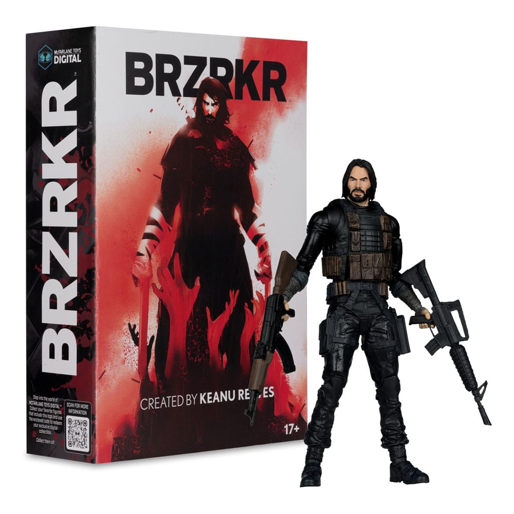 DC Direct McFarlane Toys Digital Actionfigur BRZRKR B 18 cm