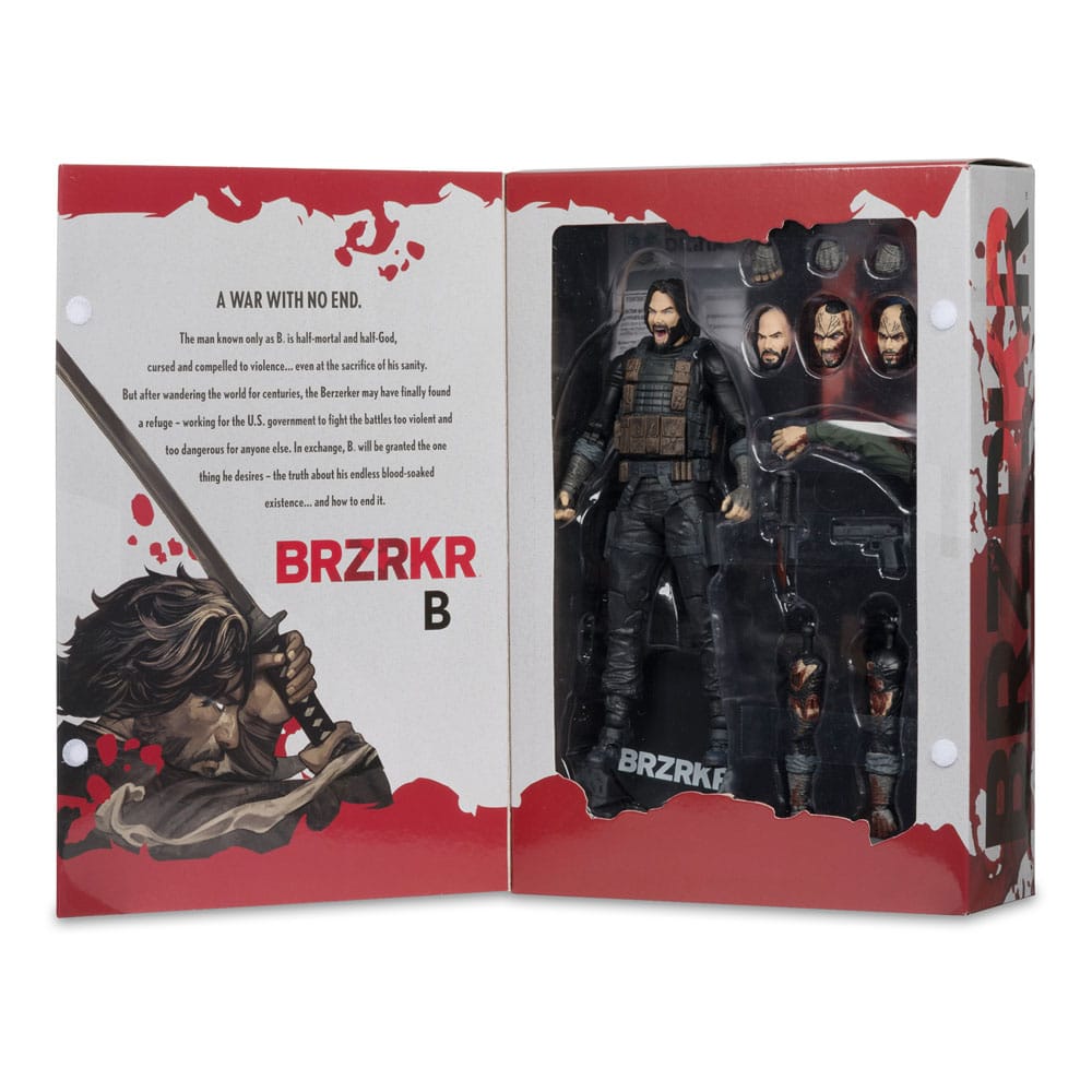 DC Direct McFarlane Toys Digital Actionfigur BRZRKR B 18 cm