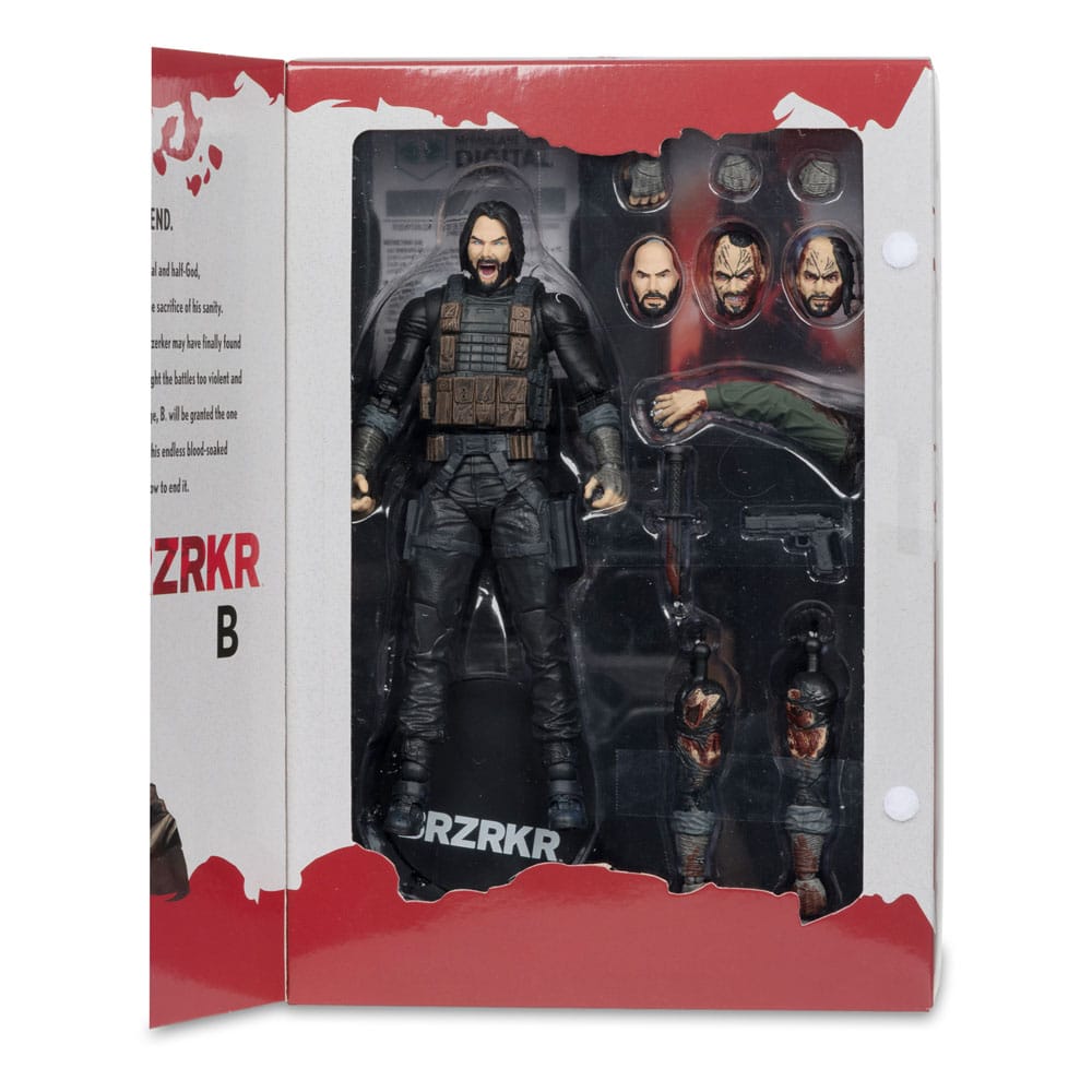DC Direct McFarlane Toys Digital Actionfigur BRZRKR B 18 cm