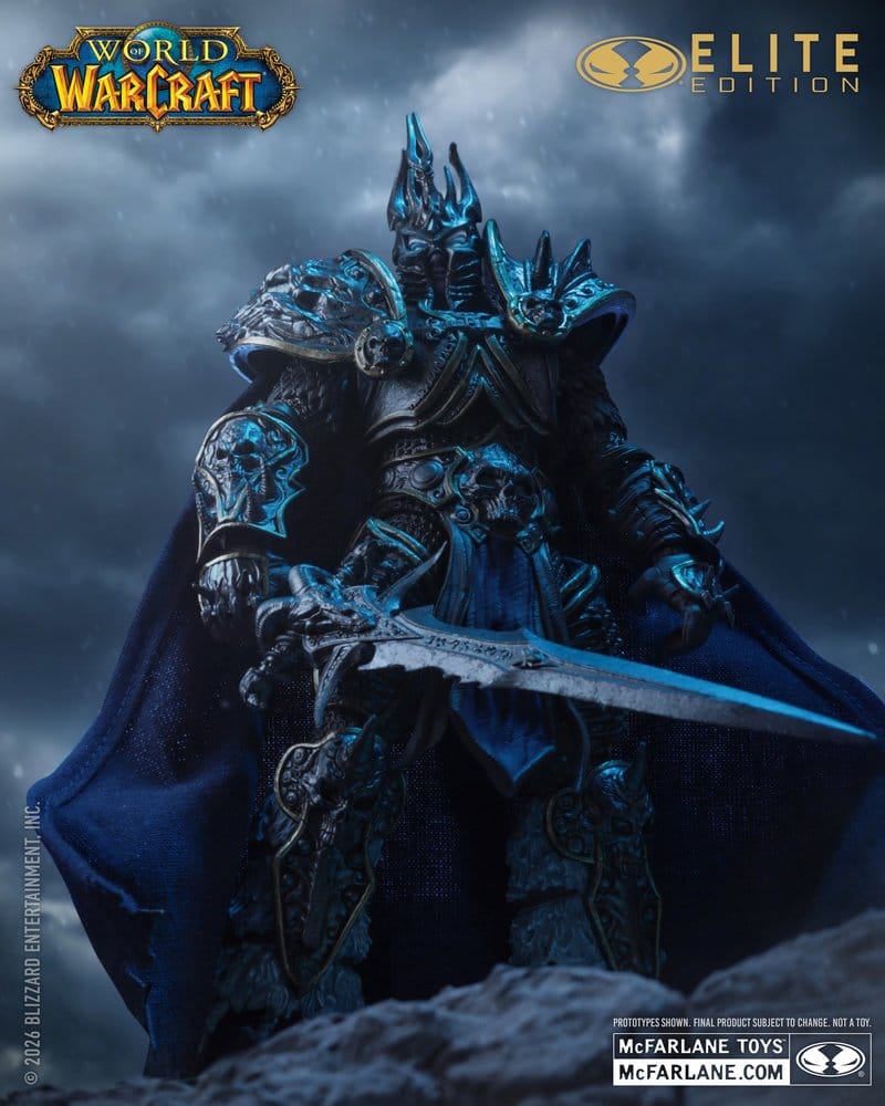 World of Warcraft McFarlane Elite Edition Actionfigur Lich King #09 18 cm