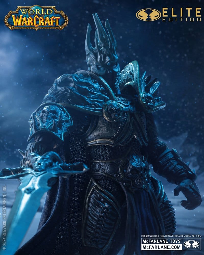 World of Warcraft McFarlane Elite Edition Actionfigur Lich King #09 18 cm