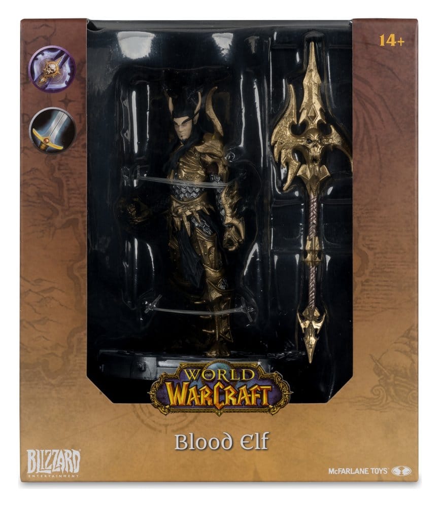 World of Warcraft 1/12 Scale Posed Figur Blood Elf Limited Edition 16 cm