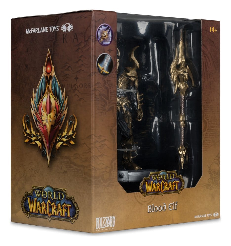 World of Warcraft 1/12 Scale Posed Figur Blood Elf Limited Edition 16 cm
