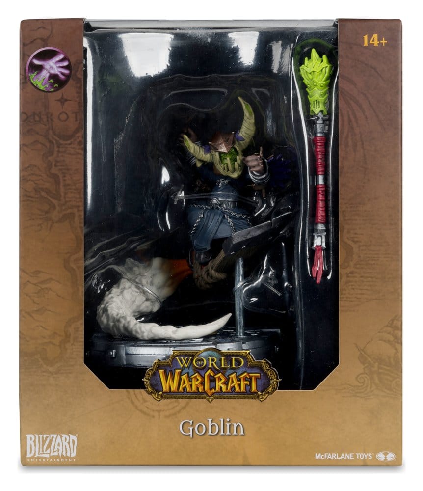 World of Warcraft 1/12 Scale Limited Edition Posed Figur Goblin 19 cm