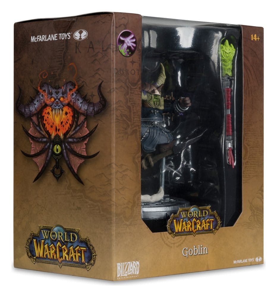 World of Warcraft 1/12 Scale Limited Edition Posed Figur Goblin 19 cm