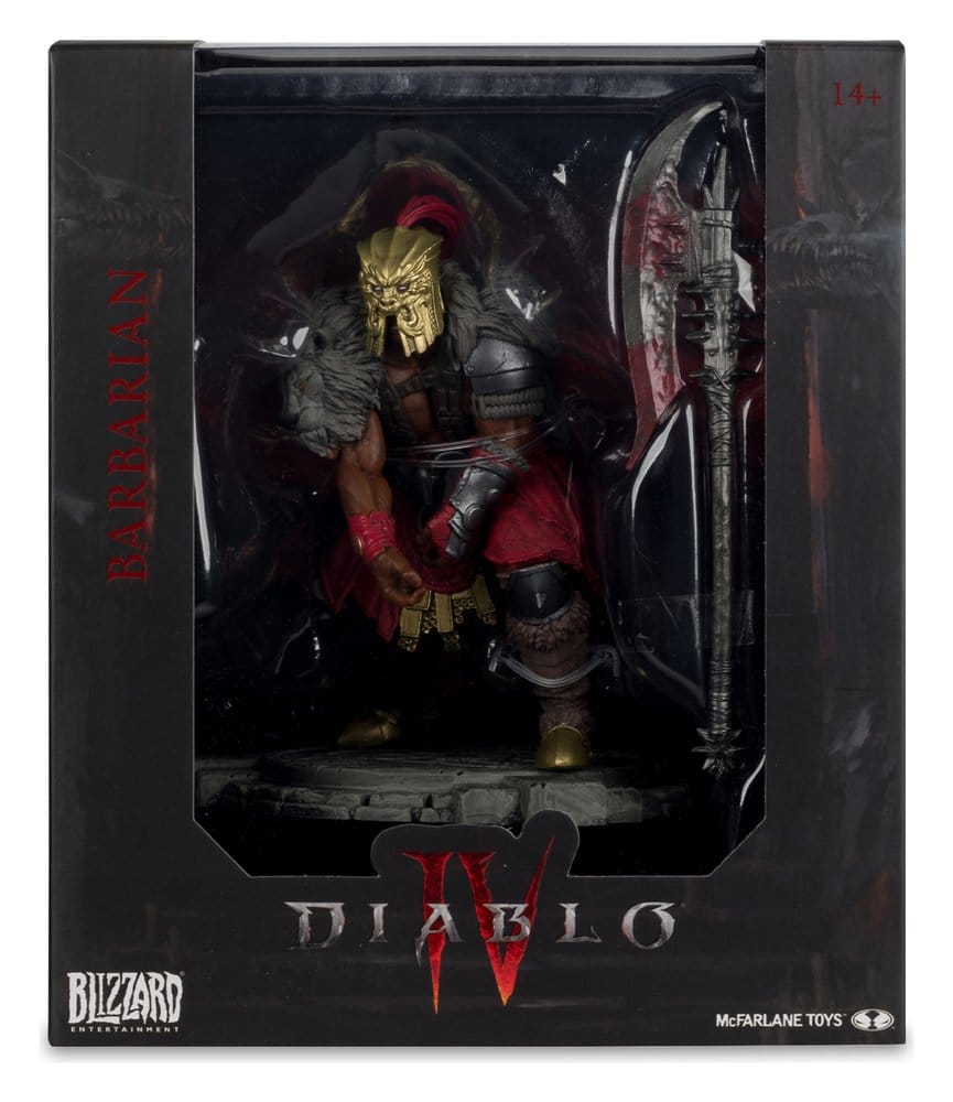 Diablo IV 1/12 Scale Limited Edition Posed Figur Barbar 12 cm