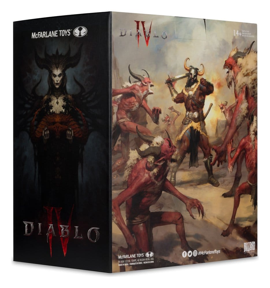 Diablo IV 1/12 Scale Limited Edition Posed Figur Barbar 12 cm