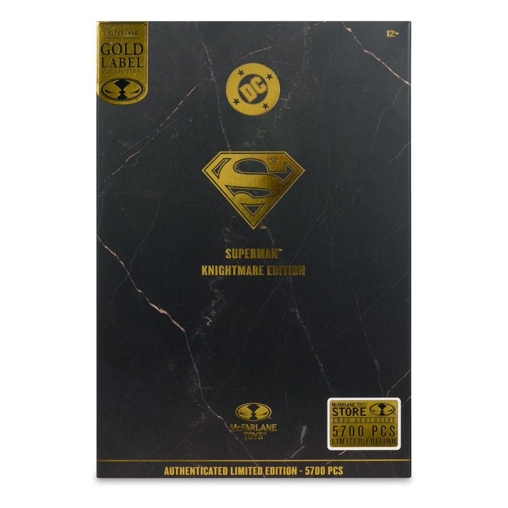 DC Multiverse Actionfigur Superman (Future State) (Knightmare) (Gold Label) 18 cm