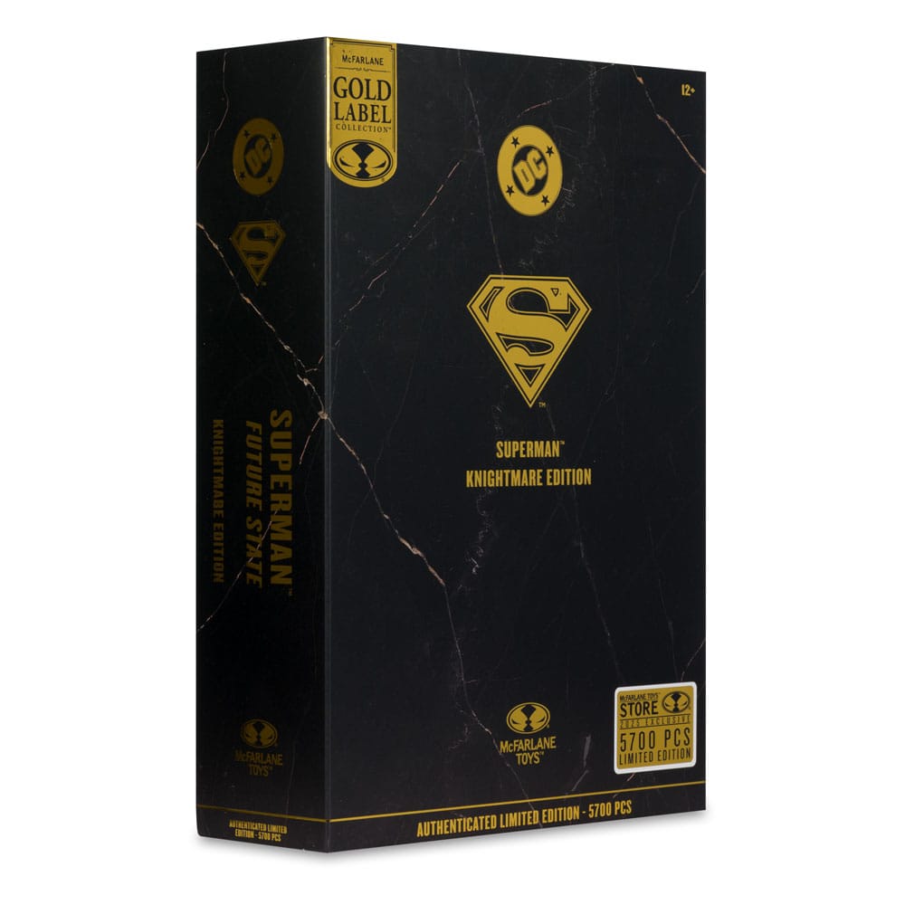 DC Multiverse Actionfigur Superman (Future State) (Knightmare) (Gold Label) 18 cm