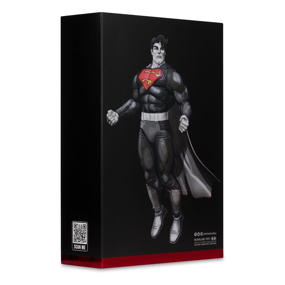 DC Multiverse Actionfigur Superman (The Dark Knight Returns) (Black & White Accent Edition) (Gold Label) 18 cm