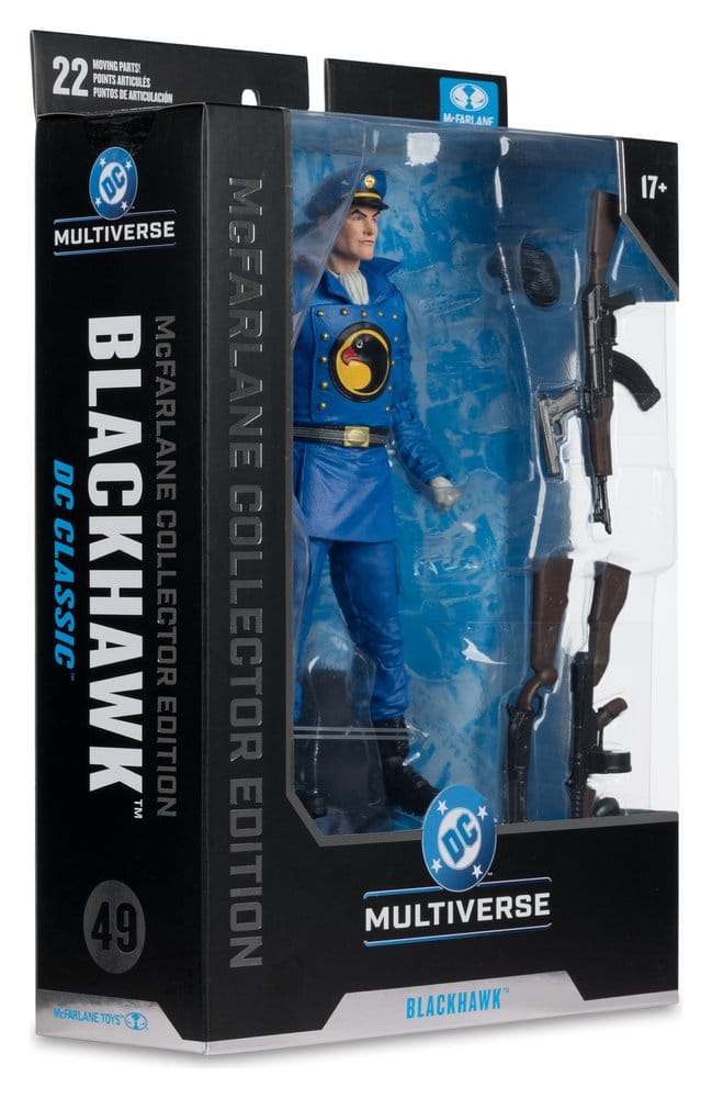 DC Classic McFarlane Collector Edition Actionfigur Blackhawk Collector Edition #49 18 cm
