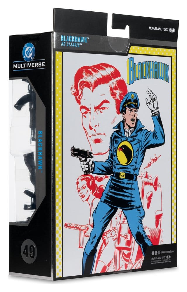 DC Classic McFarlane Collector Edition Actionfigur Blackhawk Collector Edition #49 18 cm