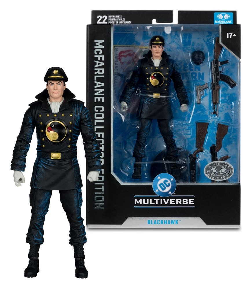 DC Classic McFarlane Collector Edition Actionfigur Blackhawk Collector Edition #49 18 cm