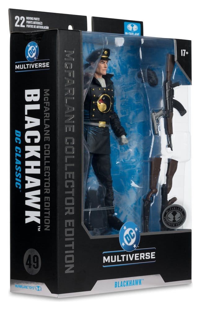 DC Classic McFarlane Collector Edition Actionfigur Blackhawk Collector Edition #49 18 cm