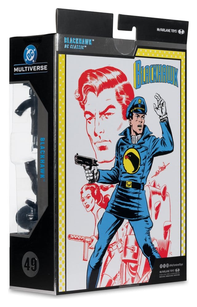 DC Classic McFarlane Collector Edition Actionfigur Blackhawk Collector Edition #49 18 cm